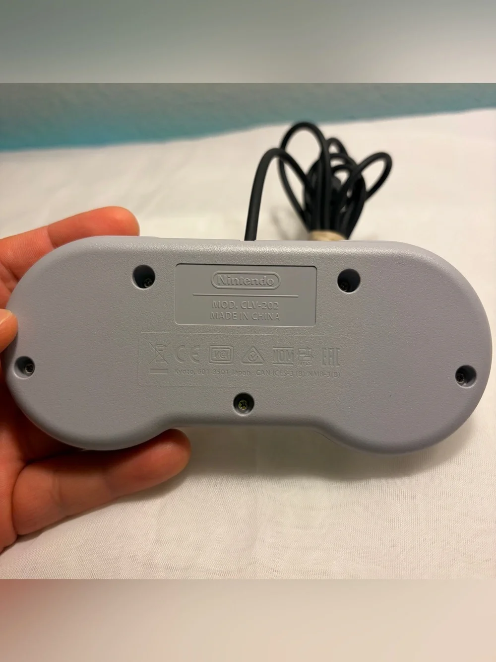 Official SNES Mini Classic Edition OEM CLV-202 Controller Super Nintendo Tested
